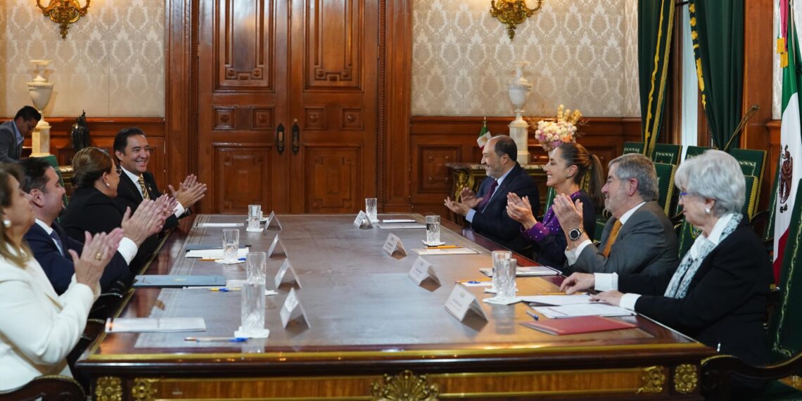 Recibe Presidenta Claudia Sheinbaum a su homóloga de la República de Honduras, Xiomara Castro, en Palacio Nacional