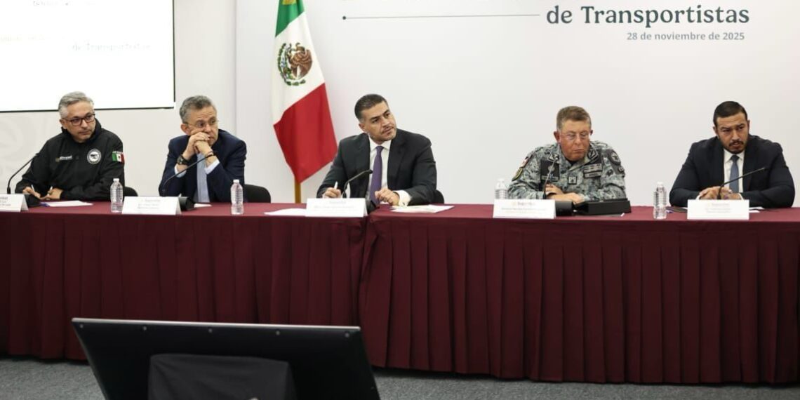 El Gabinete de Seguridad fortalece la cooperación con cámaras y asociaciones del autotransporte