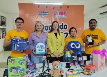 DIF Ahome se suma a la colecta anual de juguetes “Donando en la 27”