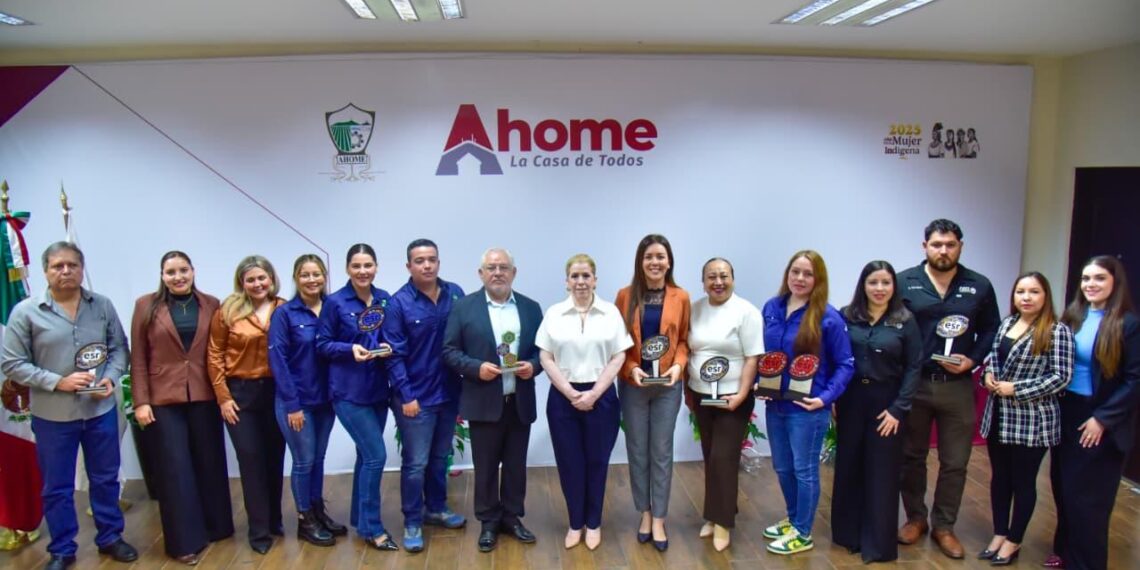 Ahome recibe Distintivo de Entidad Promotora de Empresas Socialmente Responsables ESR