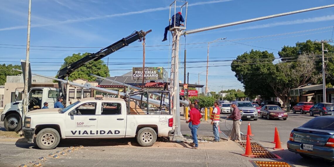 Refuerzan recomendaciones viales y socialización de semáforos en Ahome por fin de año