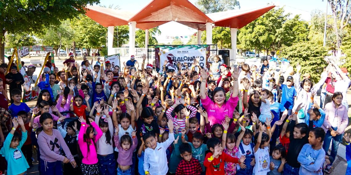 Con Balonazo Navideño, más de 2 mil balones ya recorren Ahome