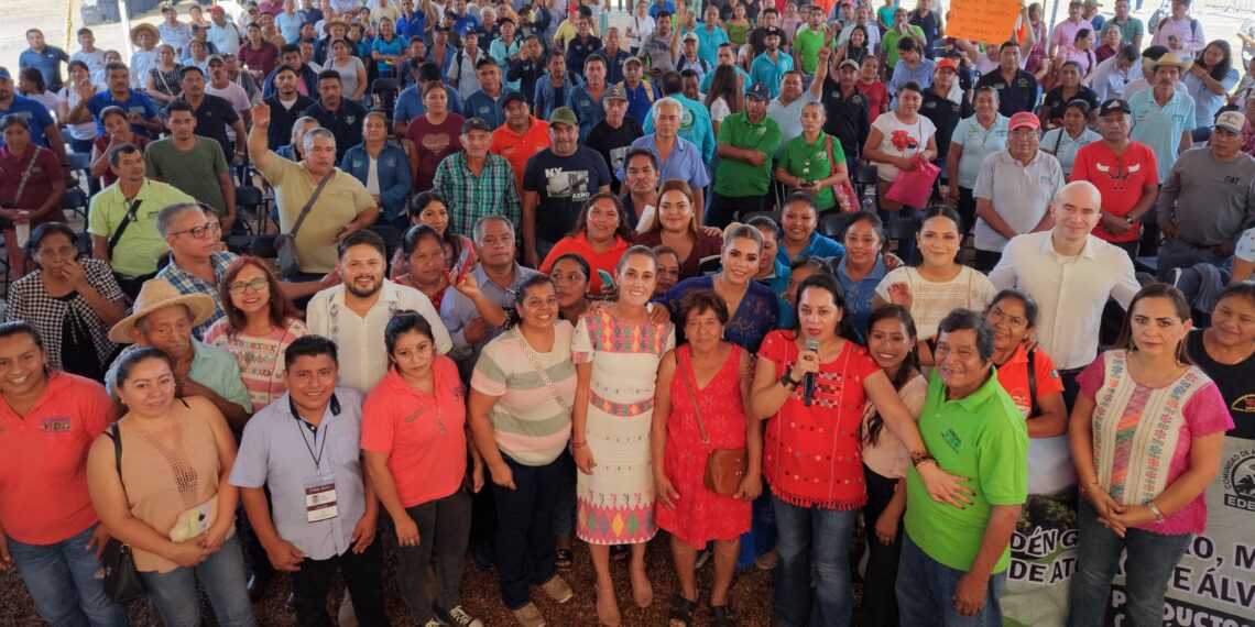 Presidenta Claudia Sheinbaum anuncia jamaica para el bienestar en beneficio de productoras y productores de Guerrero