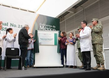 Presidenta Claudia Sheinbaum inaugura hospital general regional no. 25 “General Ignacio Zaragoza” del IMSS en beneficio de medio millón de derechohabientes