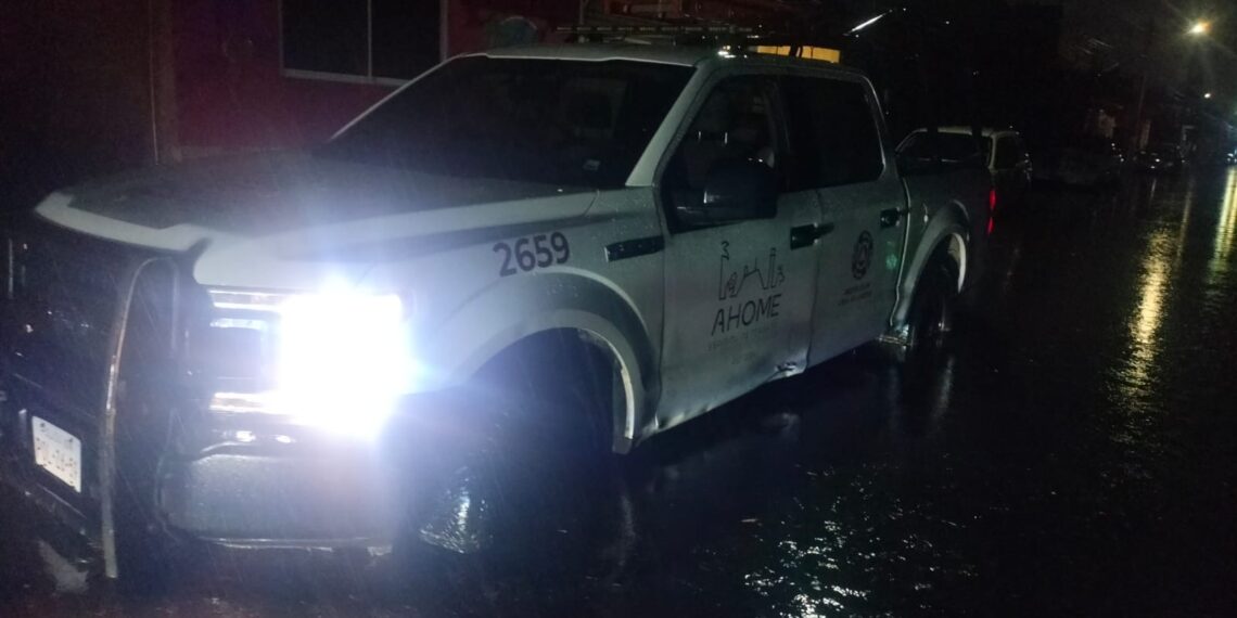 Protección Civil refuerza rondines por lluvias en Ahome y activa acciones preventivas para evitar inundaciones