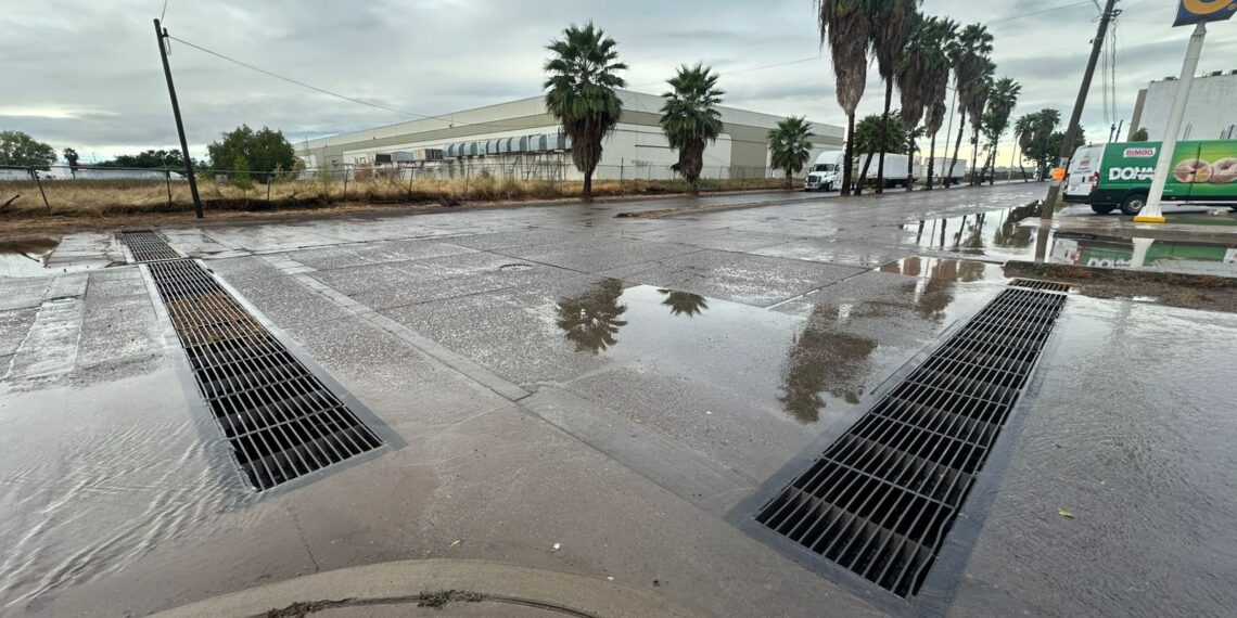 Bajan niveles de agua tras lluvias; Obras Públicas refuerza acciones de limpieza de rejilla