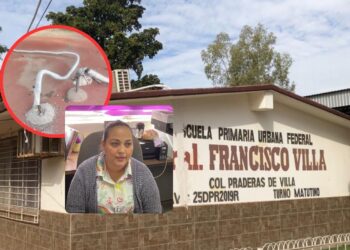 ¡Otra vez! Vandalizan nuevamente la escuela Francisco Villa de Los Mochis