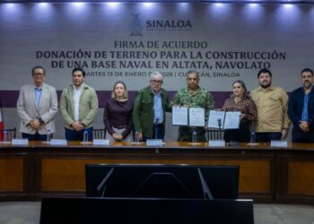 Dona Gobierno del Estado terreno adicional en Nuevo Altata para la construcción de un Sector Naval de la Secretaría de Marina