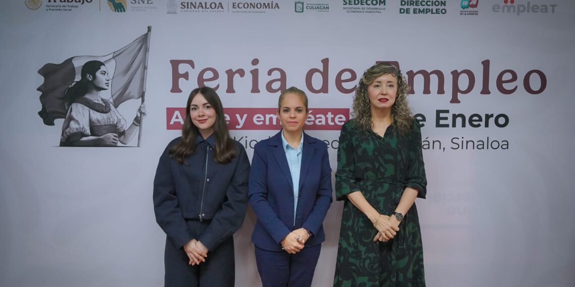 Con más de 514 vacantes se realizará la “Feria Nacional del Empleo Culiacán 2026”