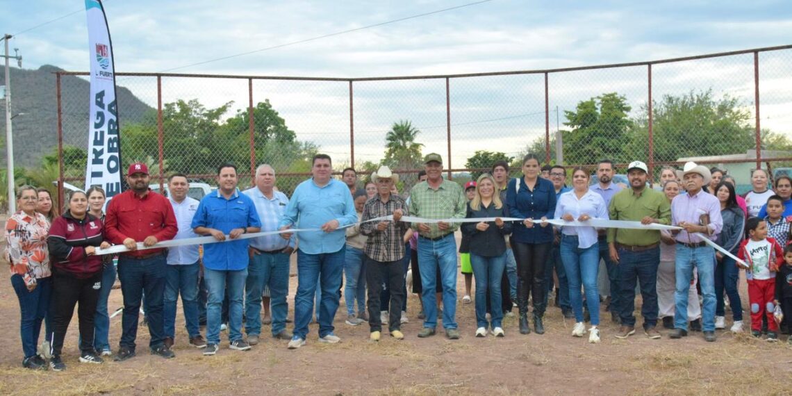 Gobierno de El Fuerte continúa con entregas de obra en Los Musos y Jahuara II