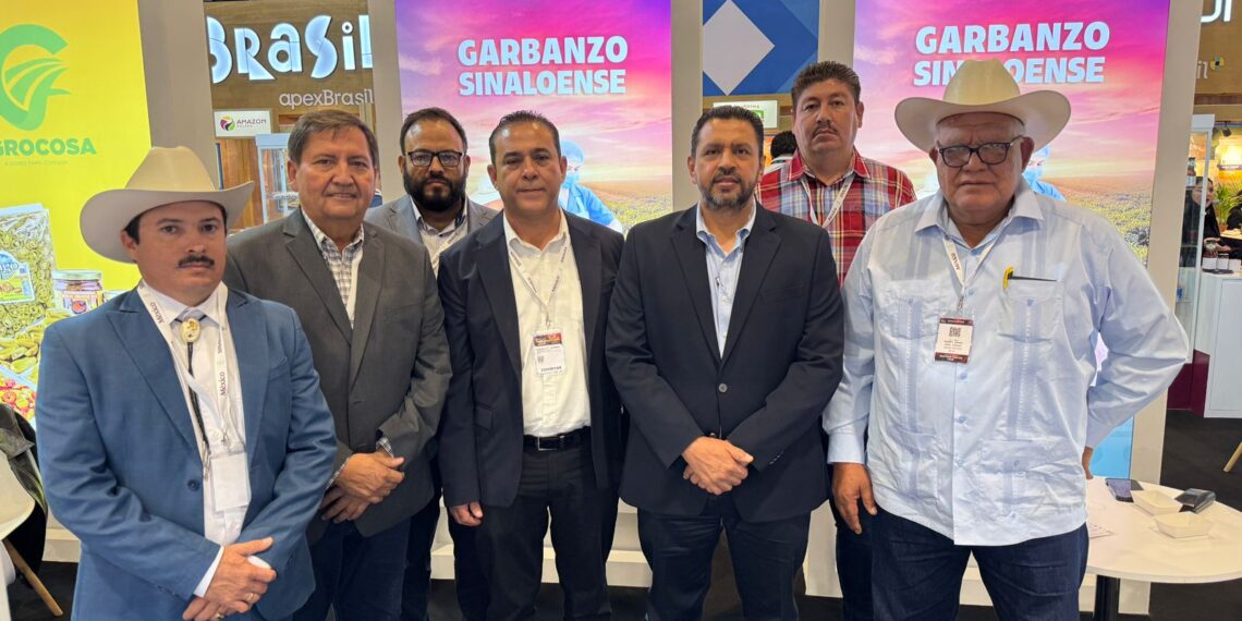 Sinaloa hace notar su presencia con la calidad de su garbanzo en la Expo Gulfood Dubai 2026: Ismael Bello Esquivel