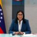 Delcy Rodríguez espera que Venezuela sea un “gigante productor” de petróleo como EE.UU.