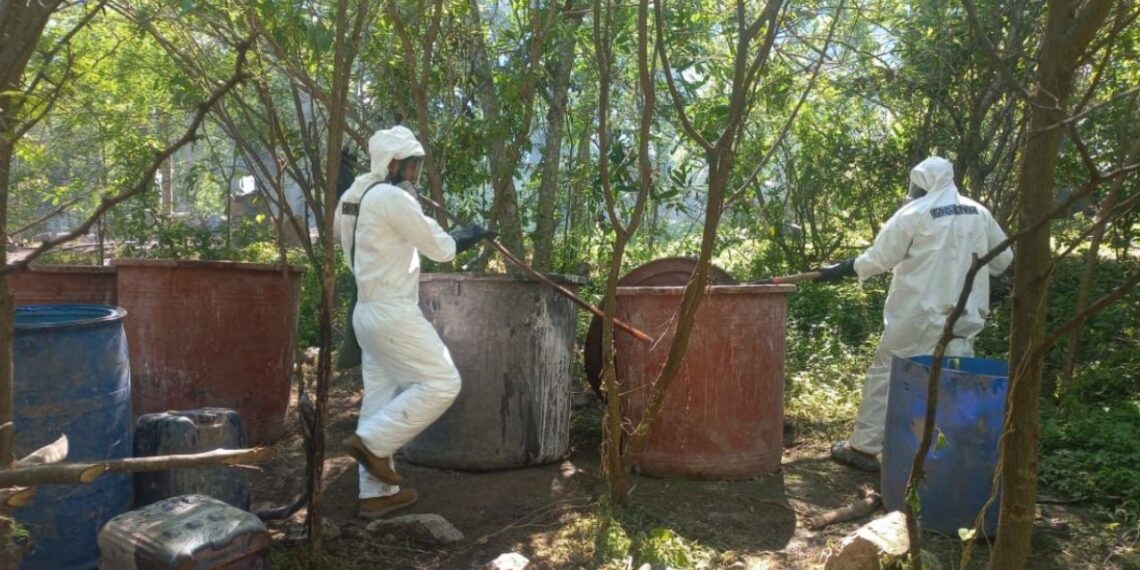 Desmantelan laboratorios clandestinos en Durango, Sinaloa y Michoacán