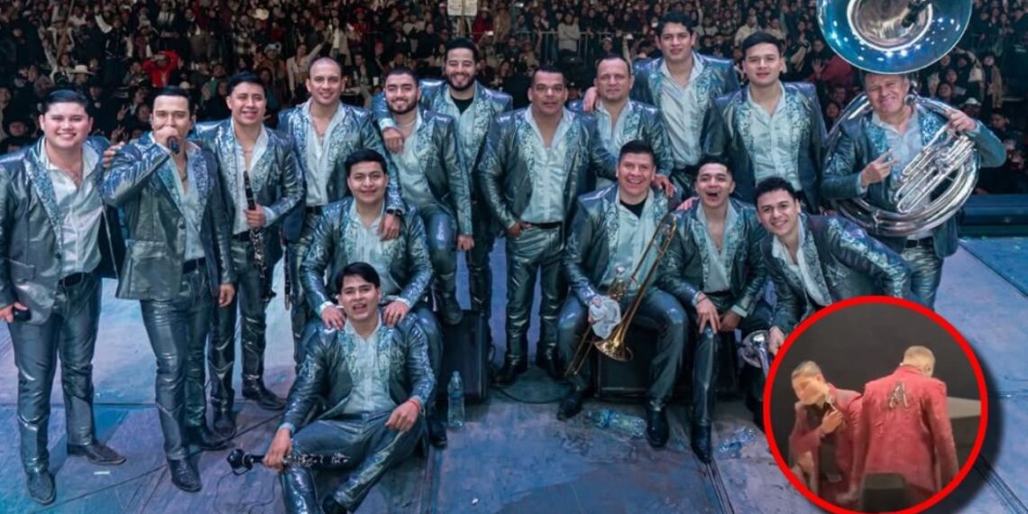 La Arrolladora Banda el Limón para concierto y anuncia muerte de ser querido de uno de sus integrantes | VIDEO