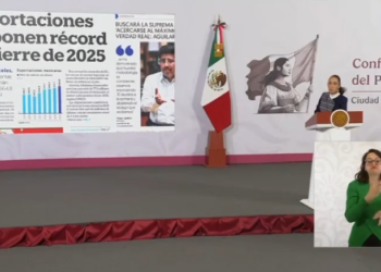 Ventajas competitivas, T-MEC e incremento en industrias como la electrónica, explican aumento de 7.6% en exportaciones: Presidenta Claudia Sheinbaum