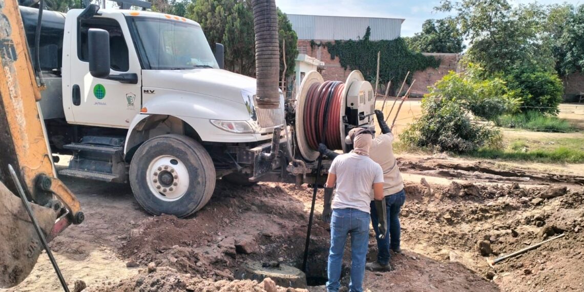 JAPAMA rehabilita cárcamos en comunidades rurales