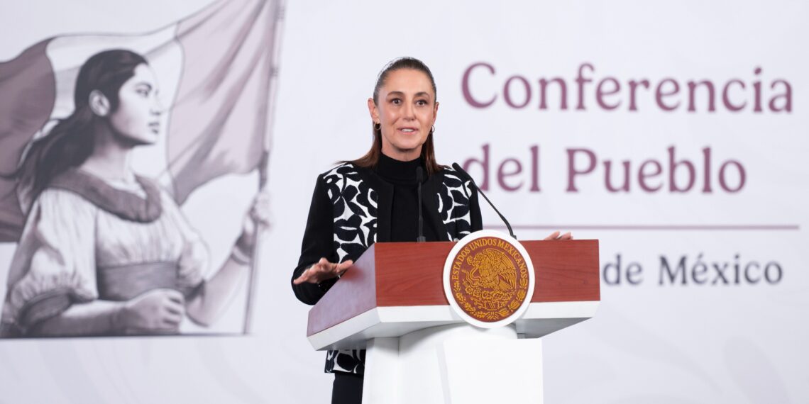 Presidenta Claudia Sheinbaum hace llamado a mantener la calma; hay 28 millones de vacunas contra el sarampión