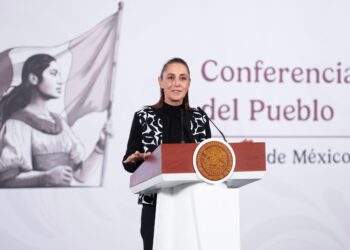 Presidenta Claudia Sheinbaum hace llamado a mantener la calma; hay 28 millones de vacunas contra el sarampión