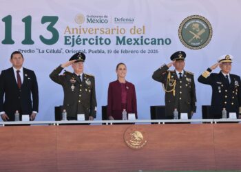 “Nuestras Fuerzas Armadas son garantía de que México decidirá su destino con independencia”: Presidenta Claudia Sheinbaum en 113 Aniversario del Ejército Mexicano