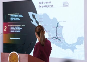 “Vamos muy bien en los Trenes del Norte”: Presidenta Claudia Sheinbaum destaca colaboración de la población para liberación de más de 24 millones de m2 de derecho de vía