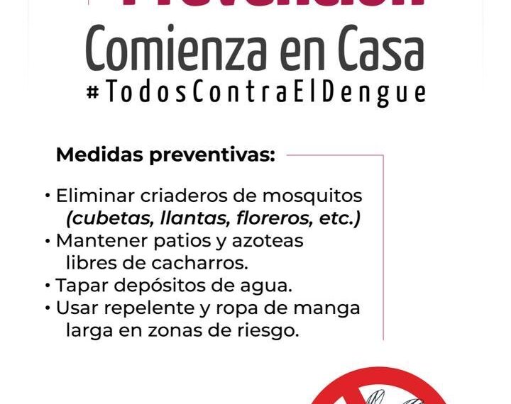 Ahome se suma al programa “Todos contra el Dengue”, e invita a la ciudadanía a participar