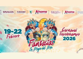 Todo listo para el Carnaval de Topolobampo 2026 “Fantasías: la magia del mar”