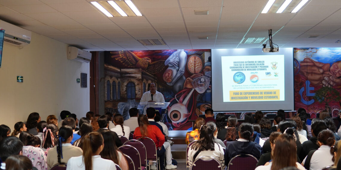 ¡Impulsa a la investigación! Estudiantes de la Facultad de Enfermería de la UAS comparten experiencias de éxito en movilidad nacional e internacional