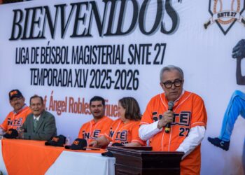 Inaugura Gobernador Rocha Liga de Béisbol Magisterial SNTE 27 temporada 2025 – 2026