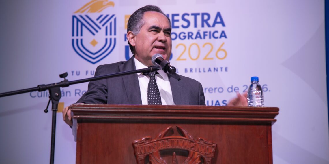 El Rector Jesús Madueña pone en marcha la XX Muestra Profesiográfica UAS 2026: “Tu futuro profesional brillante”, mostrando de joven a joven la extensa oferta educativa de la Casa Rosalina