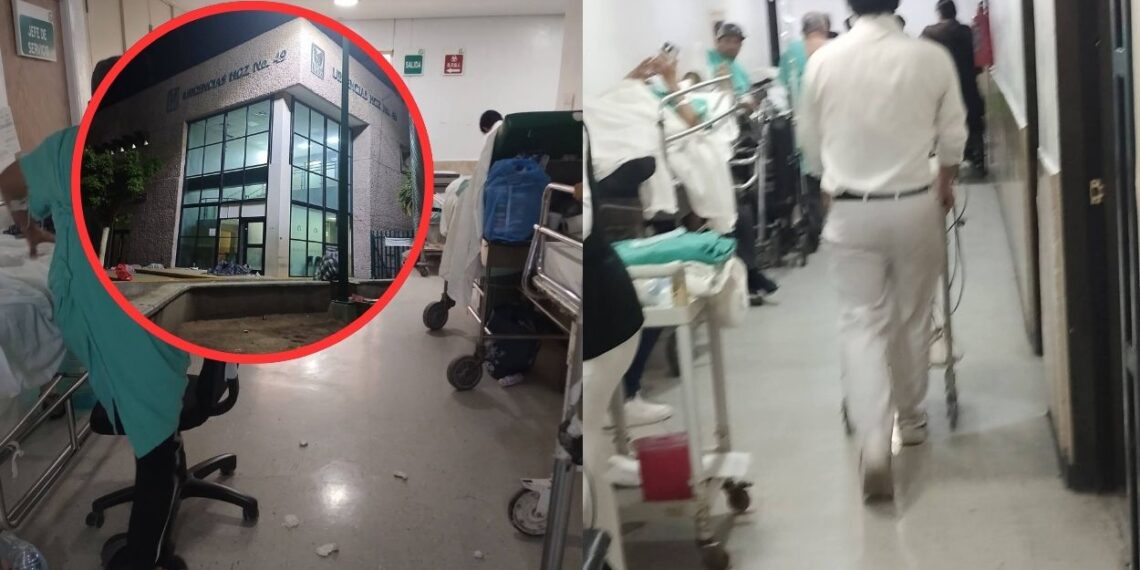 Derechohabientes y trabajadores denuncian falta de aire acondicionado en Urgencias en el IMSS de Los Mochis