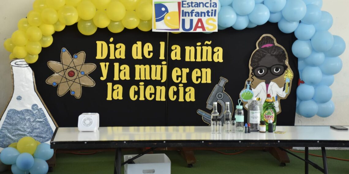 La Estancia Infantil de la UAS fomenta la vocación científica y la equidad de género desde la primera infancia, por el Día de la Mujer y la Niña en la Ciencia