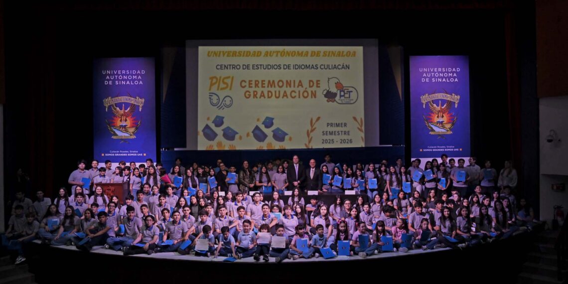 ¡Formando bilingües! Egresan 195 niñas y niños de los programas infantiles de inglés de la UAS; ya cumplen con requisitos de idiomas para su futura carrera