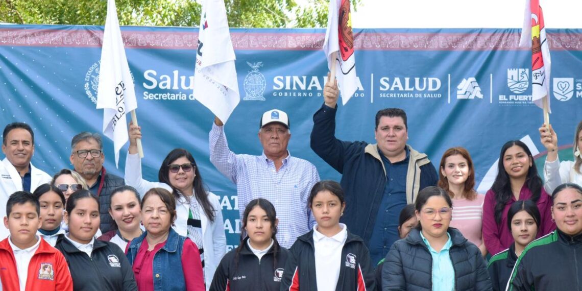 Gobierno de El Fuerte se suma al banderazo estatal de la Campaña de Eliminación de Criaderos 2026