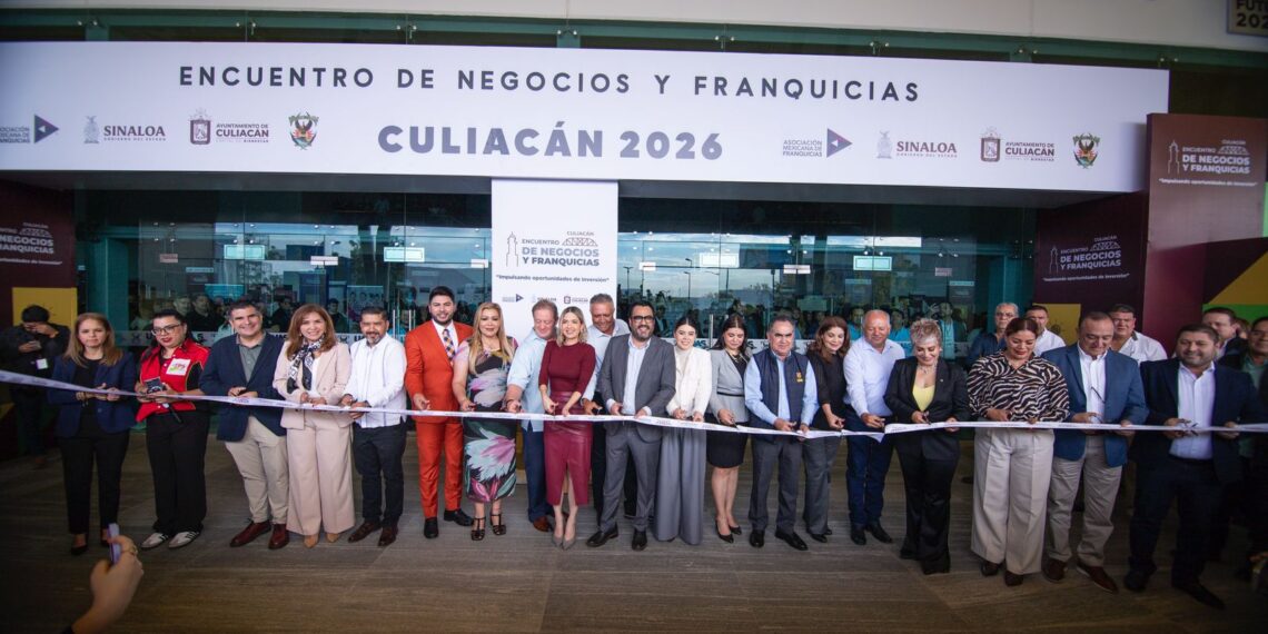 “Culiacán está de pie y mirando hacia adelante”: Juan de Dios Gámez inaugura el Encuentro de Negocios y Franquicias 2026