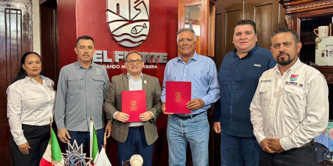 Ayuntamiento de El Fuerte y la UAdeO unen esfuerzos por la educación y la formación profesional.