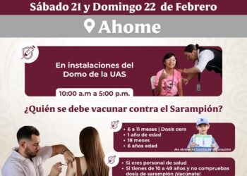 Secretaría de Salud habilita más macrocentros de vacunación contra el sarampión