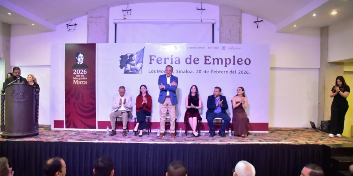 Inaugura Antonio Menéndez la Feria de Empleo Los Mochis 2026 con más de 27 empresas participantes