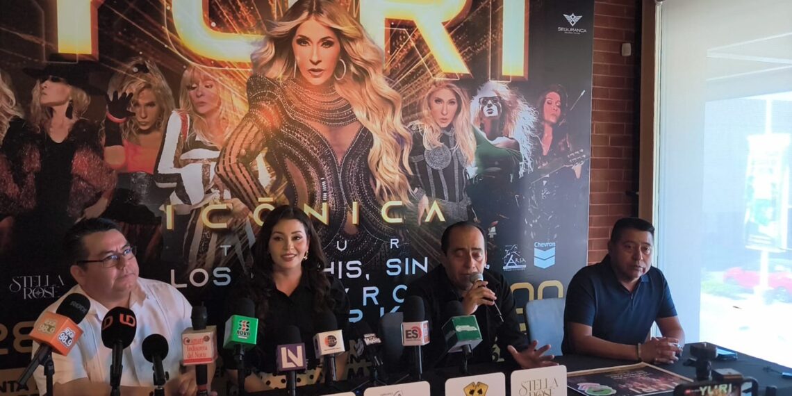 ¡Todo listo para la presentación de Yuri este sábado en Los Mochis!