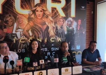 ¡Todo listo para la presentación de Yuri este sábado en Los Mochis!