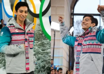 Donovan Carrillo presume el uniforme de México en los Juegos Olímpicos de Invierno 2026