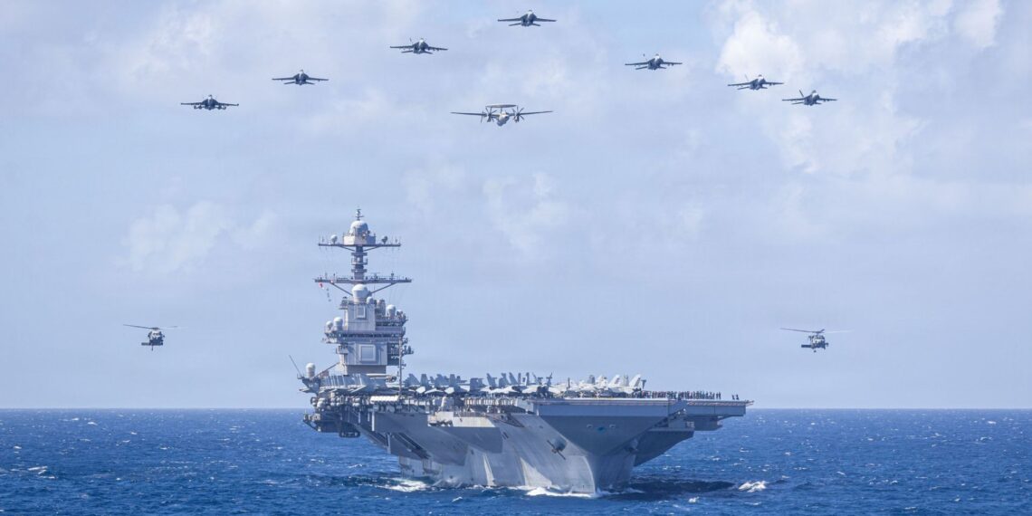 EE.UU. derriba un dron iraní que se aproximó a su portaaviones en el mar Arábigo