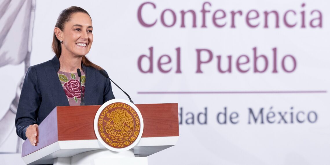 Presidenta Claudia Sheinbaum destaca registro de 22.5 millones de empleos afiliados al IMSS, la cifra más alta para un mes de febrero; se crearon 157 mil 882 nuevos puestos