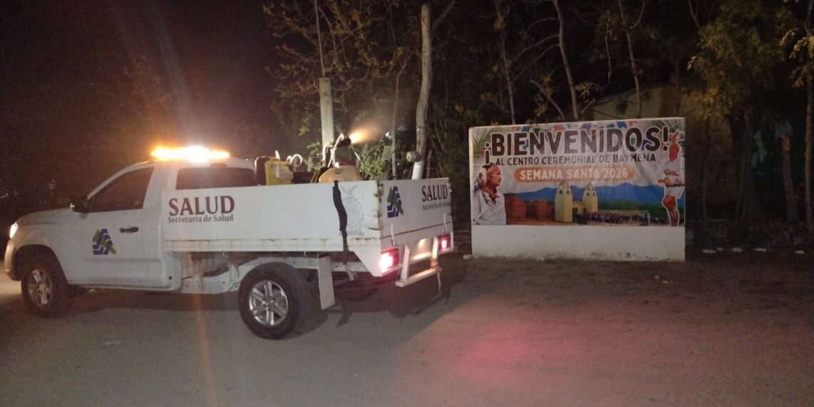 Refuerzan acciones de fumigación previo a Semana Santa y Pascua en Sinaloa