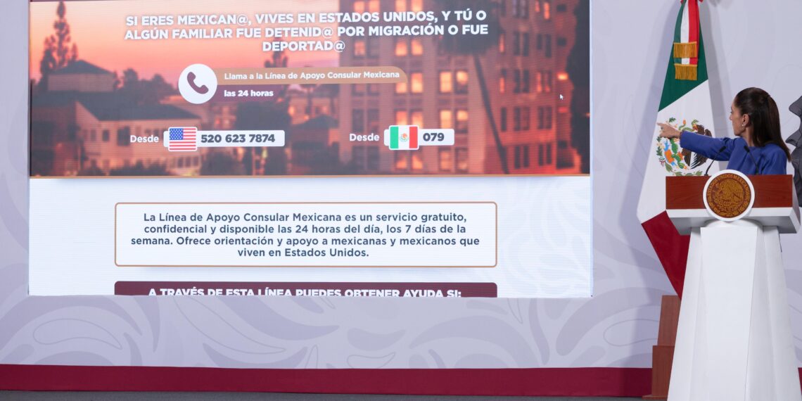 Estamos fortaleciendo los Consulados de México en EU: Presidenta Claudia Sheinbaum; SRE ha invertido más de 31 mdp para atender a 2 mil 334 mexicanos