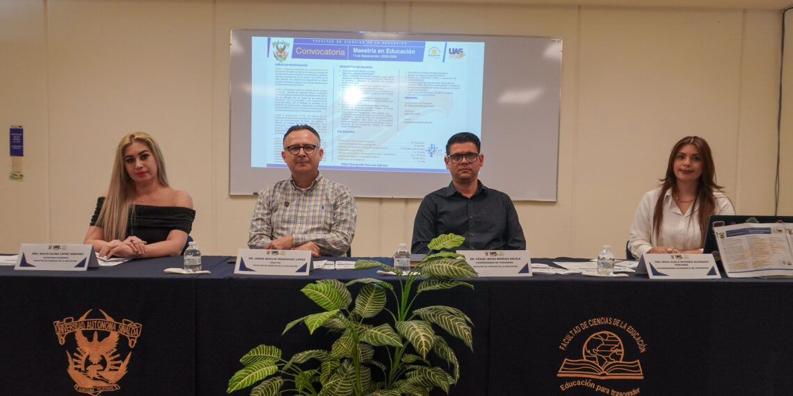 ¿Buscas hacer investigación? Abre la Facultad de Ciencias de la Educación de la UAS convocatoria para su Maestría y Doctorado en Educación