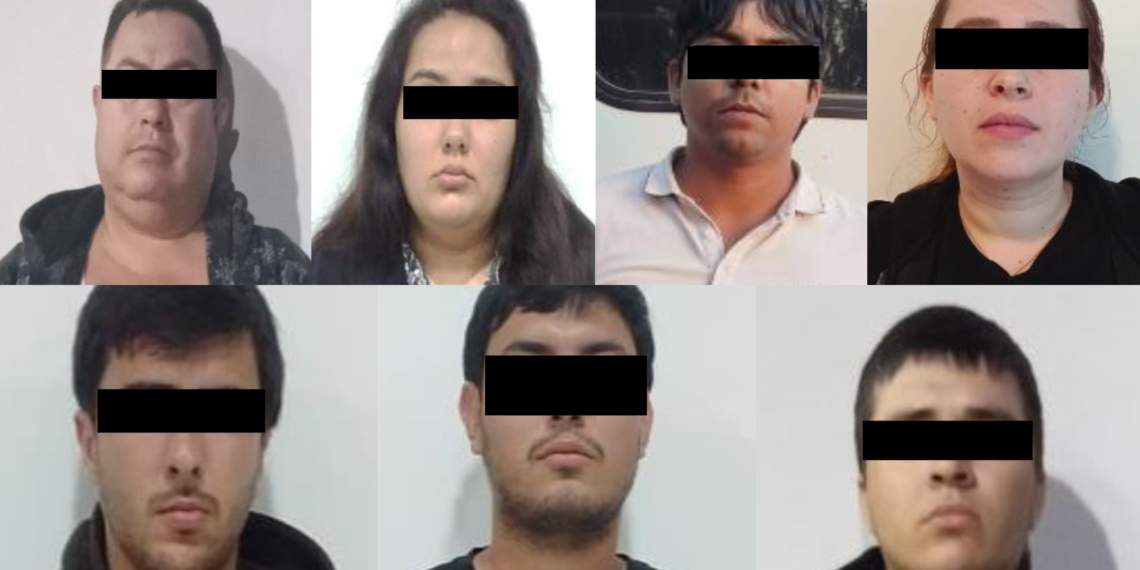 Tras cateo de tres casas detienen a 7 personas con armas, dinero y fentanilo “arcoíris” en Culiacán