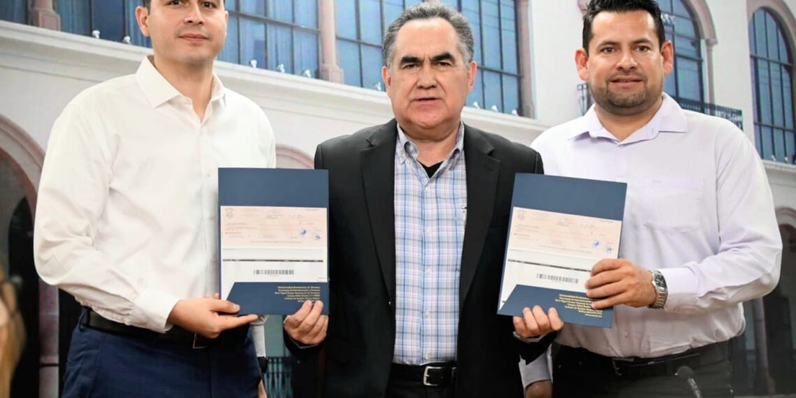 ¡La UAS cumple con los trabajadores! Entrega el Rector Jesús Madueña recursos del Emplazamiento a Huelga 2025-2026; el SUNTUAS reconoce la disposición de la Administración Central