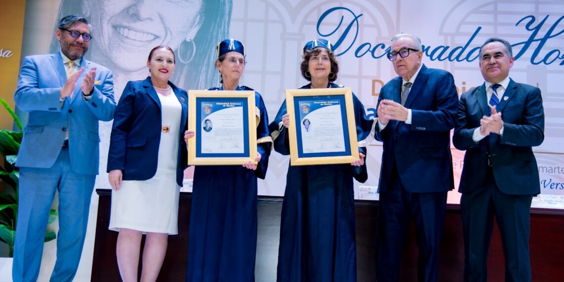 La UAS entrega el Doctorado Honoris Causa a las doctoras Annie Pardo Cemo y Rosaura Ruiz Gutiérrez, honrando la trayectoria y el compromiso social de dos pilares de la ciencia en México