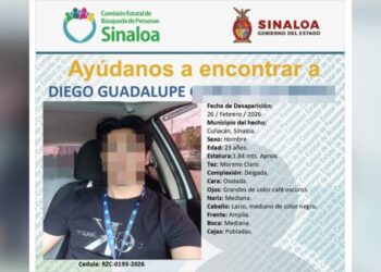 Ya no hay esperanzas: Diego Guadalupe, desaparecido en febrero, fue encontrado sin vida en Culiacán