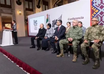 Gabinete de Seguridad se reúne en México con representantes de la FIFA para coordinar acciones rumbo al Mundial 2026